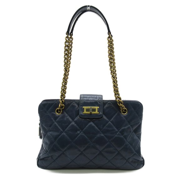 [Balenciaga] Balenciaga B Logo Distressed Denim ChainShoulder Bag 716393 Light Blue [Used] [Authenticated and Guaranteed Authentic] 212048
